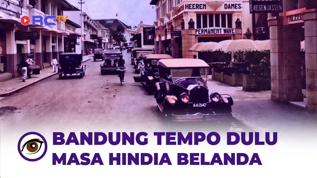 Kota Bandung Tempo Doeloe Tahun 1928 zaman Kolonial Belanda