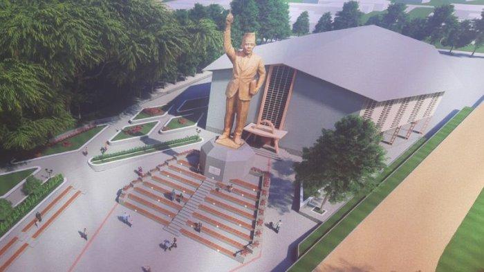 Waw ! Bakal Ada Patung Bung Karno 22,3 Meter di Bandung