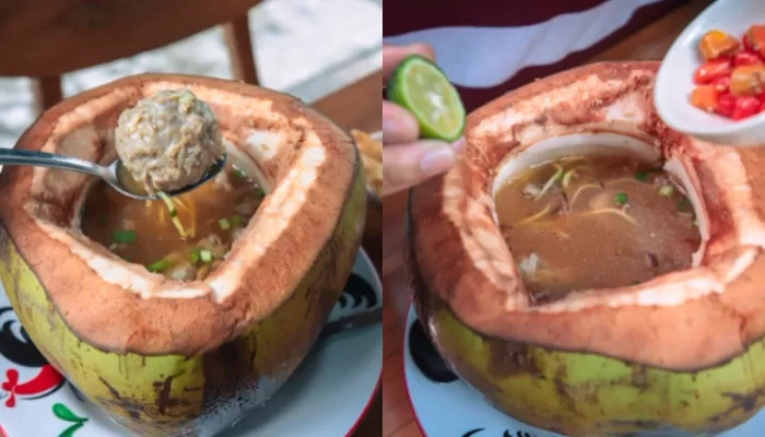 Bakso Kasmaran Bandung Bakso dalam Kelapa yang Bikin Penasaran Bakso Kasmaran Bandung Bakso dalam Kelapa yang Bikin Penasaran