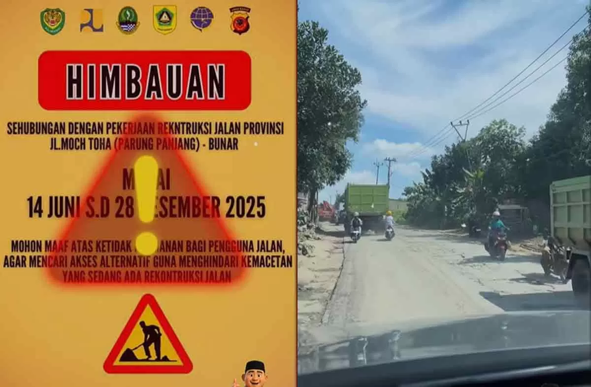 Jalan M Toha dan Sudamanik Akan Diblokir Selama Setahun, Ini Rutenya! Jalan M Toha dan Sudamanik Akan Diblokir Selama Setahun, Ini Rutenya!