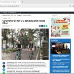 Klarifikasi Booth CFD Bandung 2025 – Tidak Ada Kebijakan Resmi untuk Pembukaan UMKM