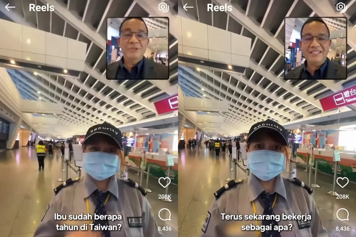 Anies Baswedan Temui WNI Hebat di Bandara Taiwan, Kuasai 5 Bahasa Anies Baswedan Temui WNI Hebat di Bandara Taiwan, Kuasai 5 Bahasa