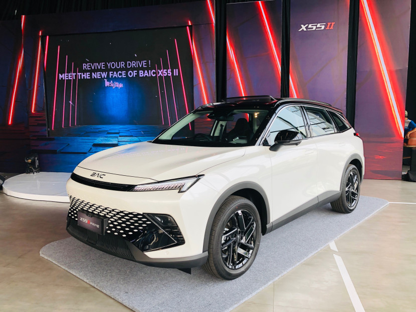 BAIC X55-II Bandung Resmi Meluncur: SUV Turbo Mewah, Harga Mulai 384 Juta BAIC X55-II Bandung Resmi Meluncur: SUV Turbo Mewah, Harga Mulai 384 Juta