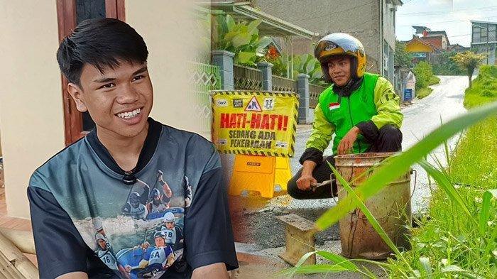 Bukan Cuma Ketua RT, Driver Ojol di Bandung Juga Tambal Jalan Pakai Uang Sendiri Bukan Cuma Ketua RT, Driver Ojol di Bandung Juga Tambal Jalan Pakai Uang Sendiri