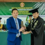 Riset Obat Kina untuk Kanker, dr. Agung Sabet Gelar Doktor