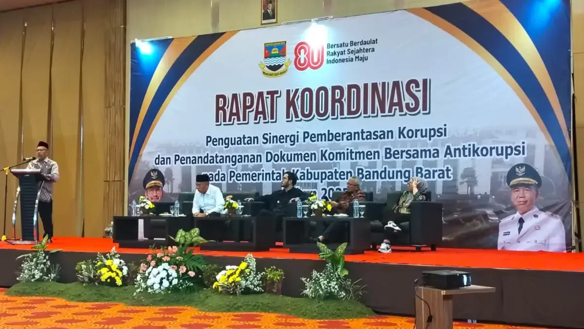 Bandung Barat Anti Korupsi, Jeje Ritchie Tegaskan Integritas Pemerintahan Bersih Bandung Barat Anti Korupsi, Jeje Ritchie Tegaskan Integritas Pemerintahan Bersih