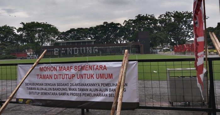Renovasi Lagi! Alun-Alun Bandung Bakal Lebih Megah