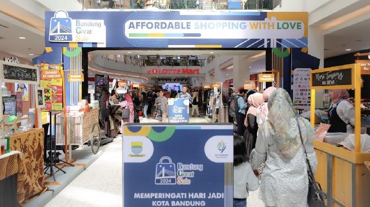 Bandung Great Sale Catat Perputaran Ekonomi Rp 92 miliar Bandung Great Sale Catat Perputaran Ekonomi Rp 92 miliar