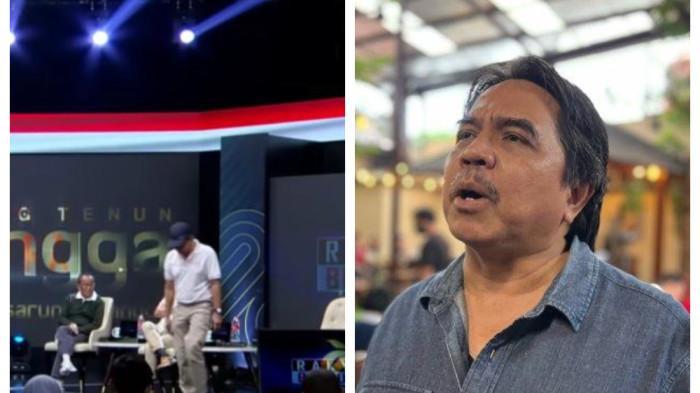Rocky Gerung Walk Out Saat Debat Relawan Jokowi, Ade Armando Sebut Kekanak-kanakan Rocky Gerung Walk Out Saat Debat Relawan Jokowi, Ade Armando Sebut Kekanak-kanakan