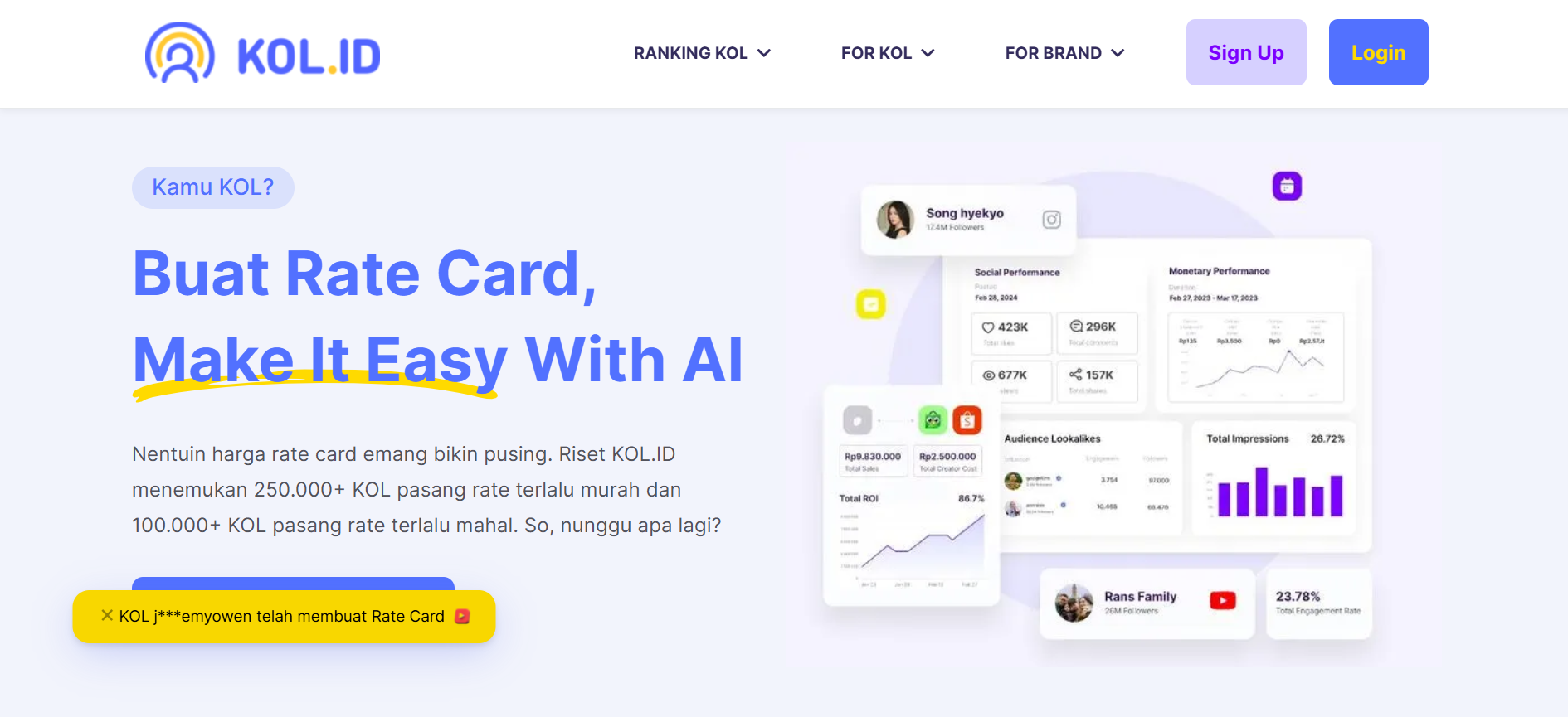Review Lengkap KOL.ID, Platform Analisis Influencer dengan Fitur KOL Ranking Review Lengkap KOL.ID, Platform Analisis Influencer dengan Fitur KOL Ranking