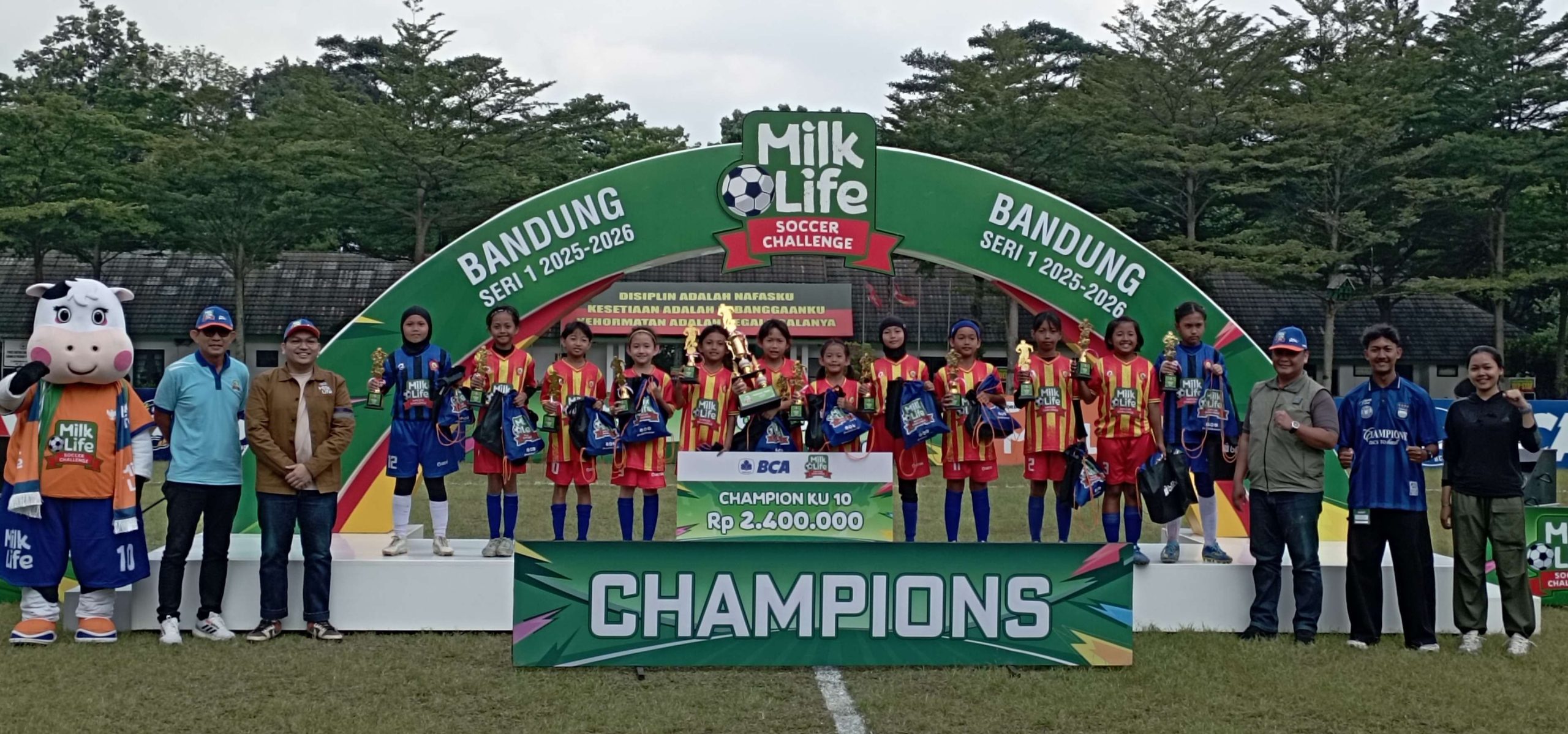 SD Pelita Juara MLSC Bandung Seri 1, Naquita Cetak 4 Gol!