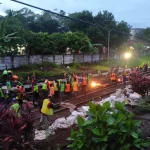 KAI Perbaiki Jalur Rel di Sekitar Stasiun Ciamis