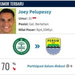 Persib Incar Joey Pelupessy, Duet Ulang dengan Thom Haye?