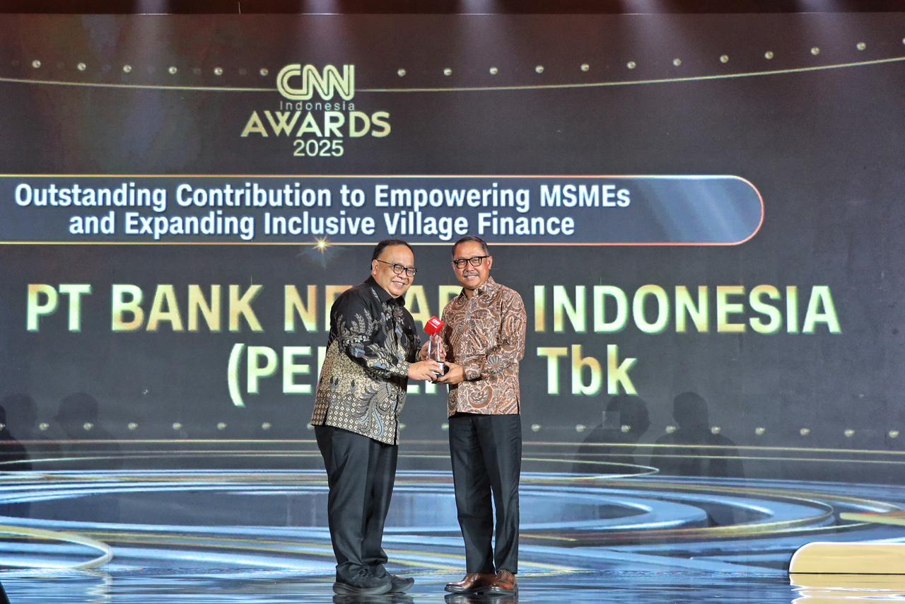 BNI Pimpin Inovasi Pemberdayaan UMKM dan Keuangan Inklusif Desa, Raih Penghargaan Nasional 2025 BNI Pimpin Inovasi Pemberdayaan UMKM dan Keuangan Inklusif Desa, Raih Penghargaan Nasional 2025