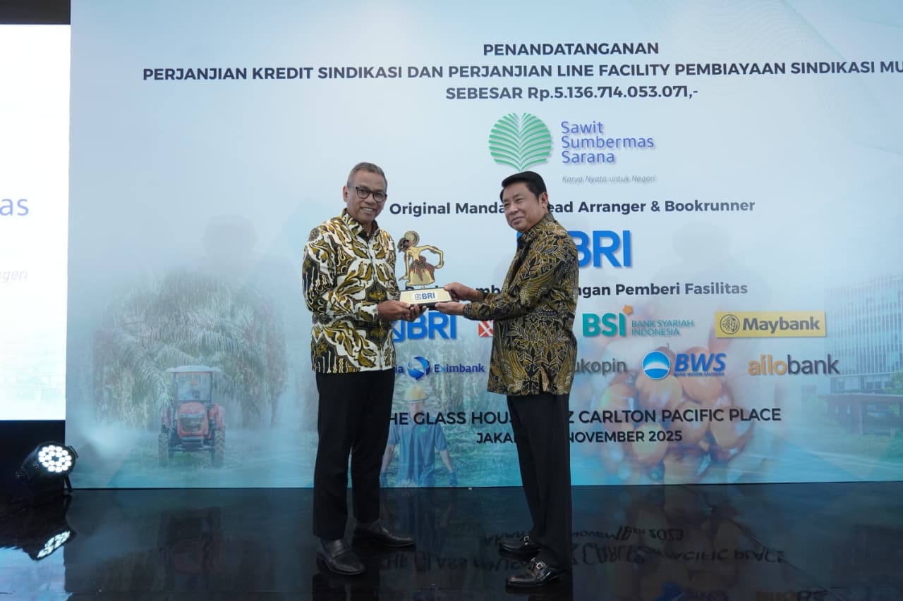 BRI Sindikasi Pembiayaan PT SSMS Senilai Rp5,2 Triliun Perkuat Industri Sawit BRI Sindikasi Pembiayaan PT SSMS Senilai Rp5,2 Triliun Perkuat Industri Sawit