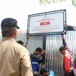 Pemkot Bandung Segel Bangunan di Jalan Bengawan, Penyewa Menunggak Sejak 2004