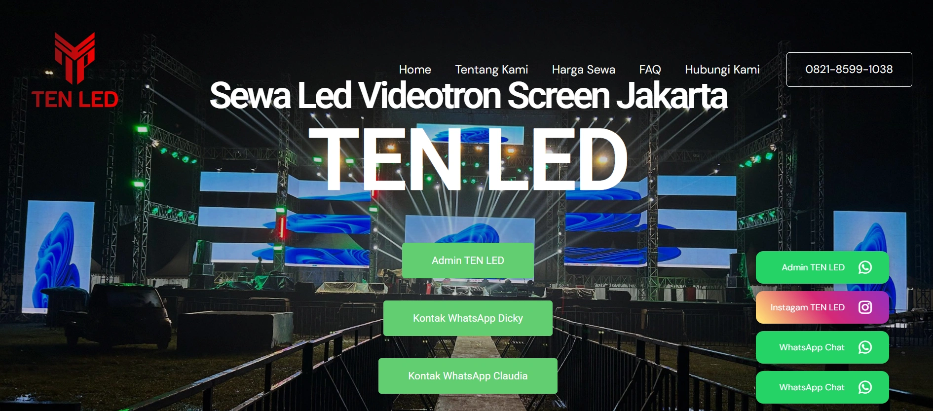 Tips Memilih Layar LED Terbaik untuk Event Anda: Panduan Praktis Sewa Videotron Jakarta dengan TEN LED