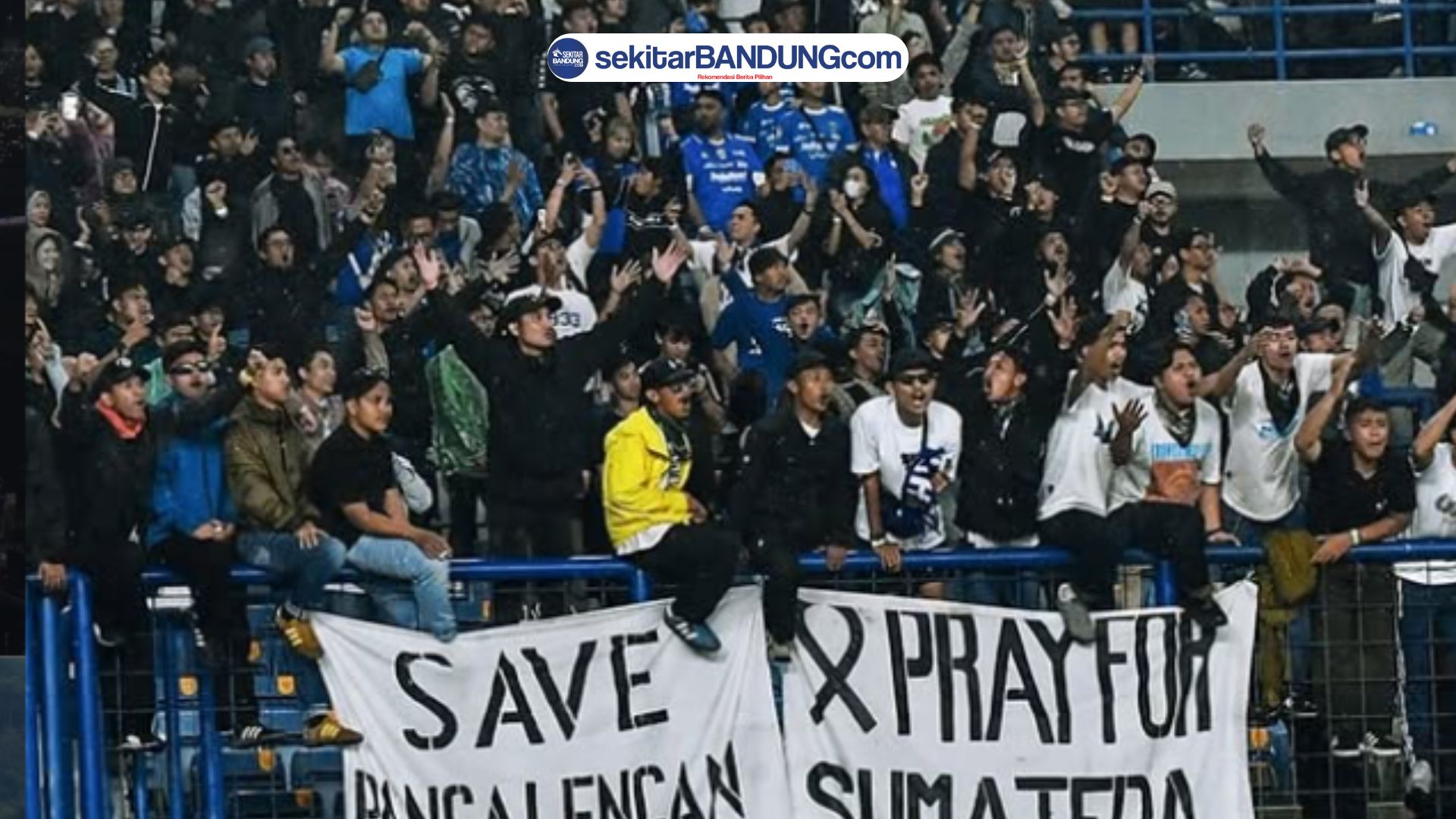 Bobotoh Kampanyekan “Save Pangalengan” di Laga Persib vs Borneo, Warga Diajak Peduli Lingkungan Bobotoh Kampanyekan “Save Pangalengan” di Laga Persib vs Borneo, Warga Diajak Peduli Lingkungan
