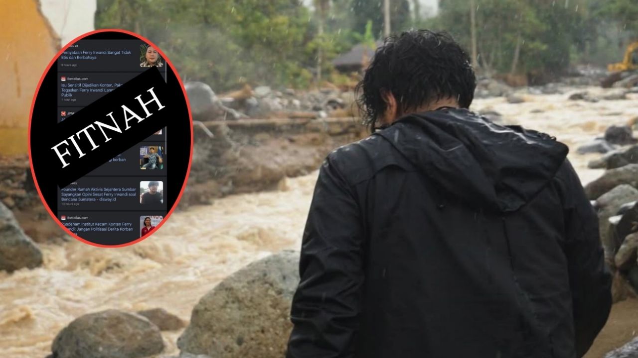 Difitnah Karena Pernyataan Pemerintah Tutup Mata, Akhirnya Ferry Irwandi Buka Suara Difitnah Karena Pernyataan Pemerintah Tutup Mata, Akhirnya Ferry Irwandi Buka Suara