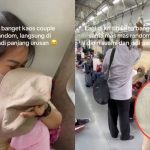 Momen Kocak Kaos Couple dengan Pria Random di KRL, Istri Ini Langsung Direkam Suami dan Komentar Netizen Bikin Ngakak