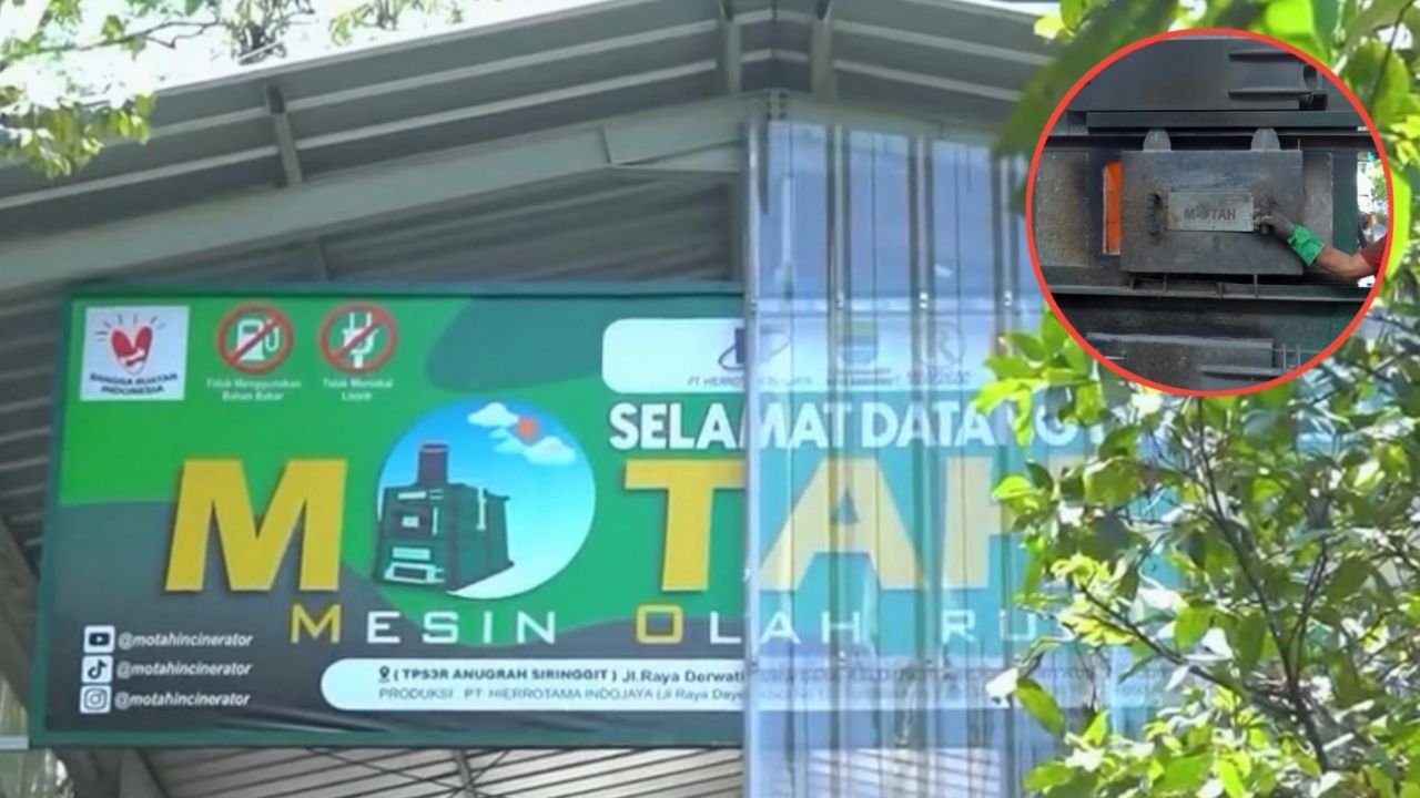 DLH Kota Bandung Tinjau Langsung Operasional Mesin Motah di TPS Mandiri Kiringgit (Instagram/@bdg.dlh)