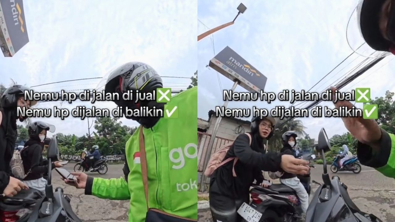 Temukan HP di Jalanan, Driver Ojol Ini Langsung Kembalikan ke Pemiliknya Temukan HP di Jalanan, Driver Ojol Ini Langsung Kembalikan ke Pemiliknya