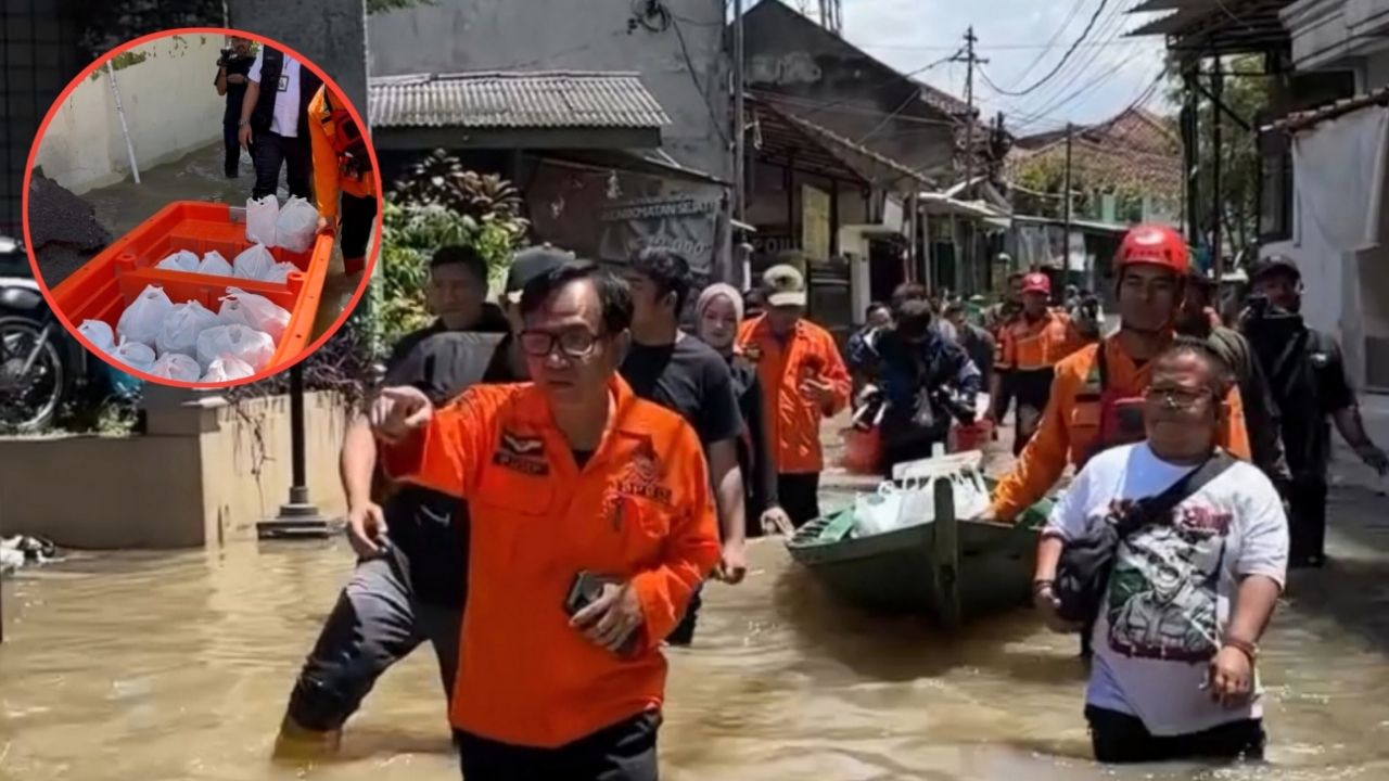 BPBD Jawa Barat Dampingi Penanganan Banjir di Kecamatan Dayeuhkolot BPBD Jawa Barat Dampingi Penanganan Banjir di Kecamatan Dayeuhkolot
