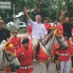 Satpol PP Kota Bandung Laksanakan Pengamanan Peresmian Cikuray Street Food yang Dihadiri Wali Kota