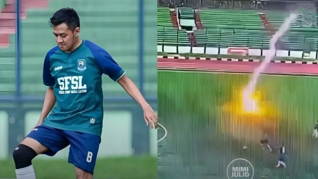 Kisah Tragis Septian Raharja Tewas Tersambar Petir Saat Bermain Sepak Bola