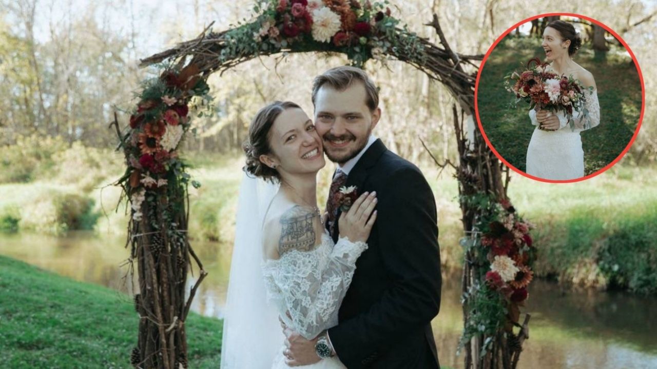 Pengantin Wanita Ini Tampil Tanpa Riasan, Ingin Dinikahi Suami dengan Apa Adanya