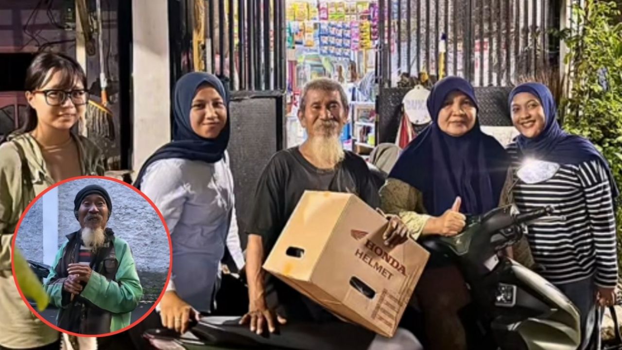 Aksi Jujur Bapak Driver Ojol Tua Kembalikan Tip, Uluran Tangan Netizen TikTok Bantu Kuliah Putrinya