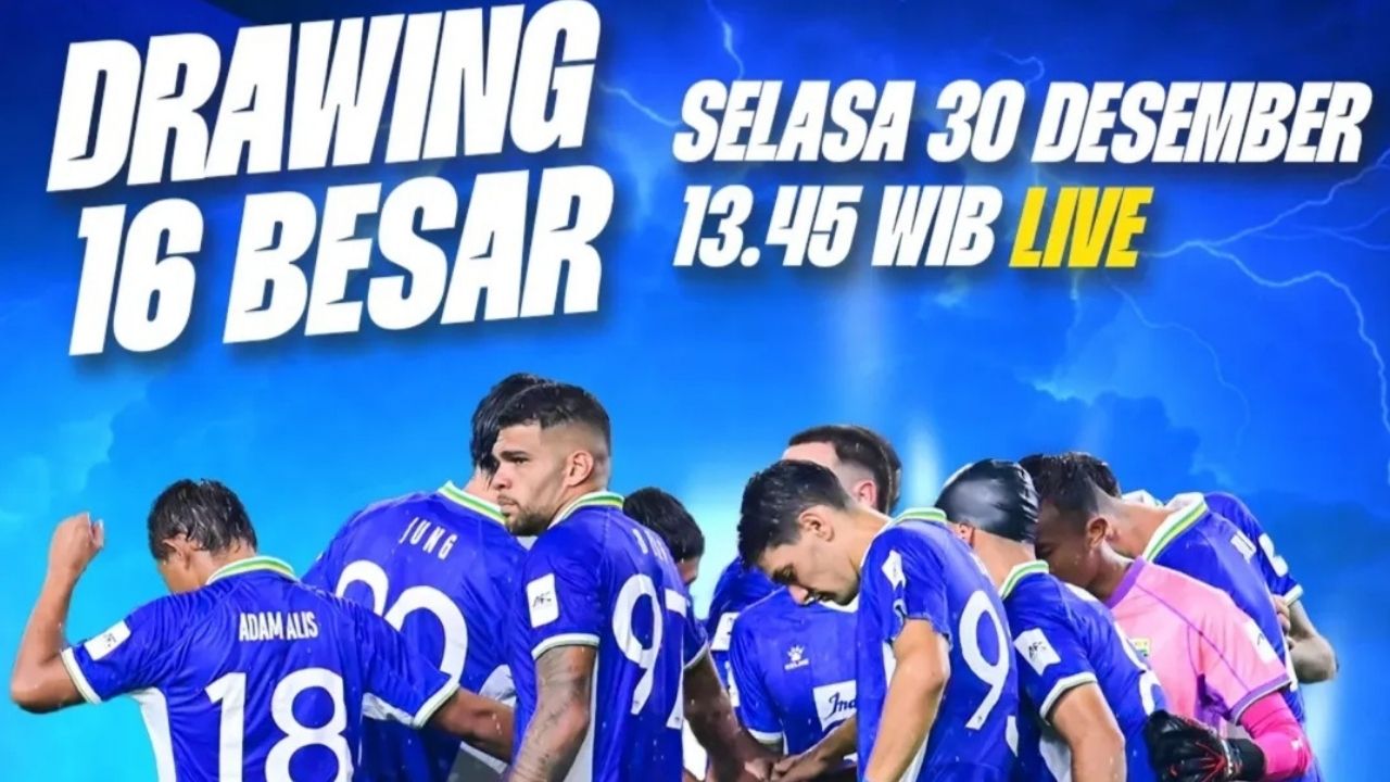 Demi King Persib, RCTI Akan Siarkan Langsung Drawing 16 Besar ACL Two pada 30 Desember 2025 Besok Demi King Persib, RCTI Akan Siarkan Langsung Drawing 16 Besar ACL Two pada 30 Desember 2025 Besok