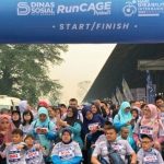 Satpol PP Kota Bandung Kawal Pelaksanaan Run Cage Peduli Hari Disabilitas Internasional di Laswi Heritage