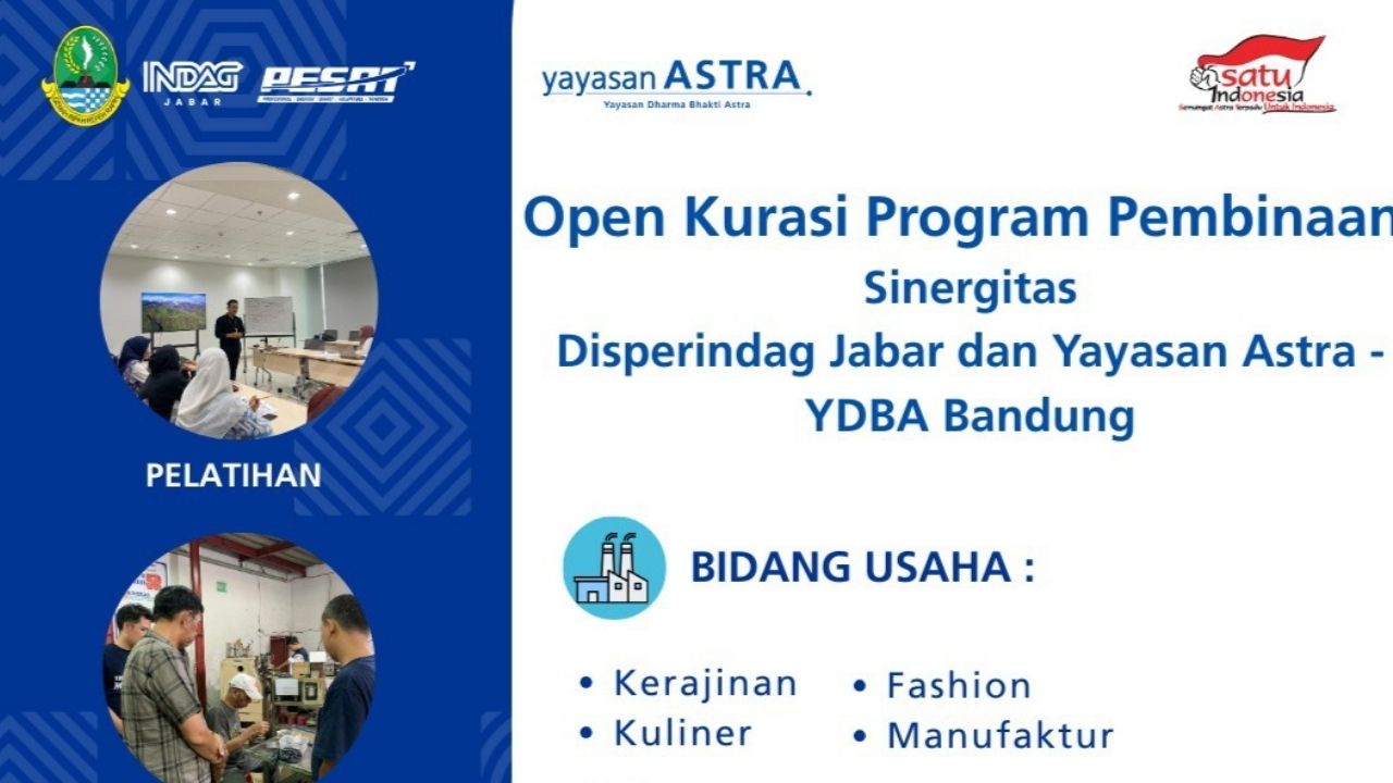 Astra Bersama Disperindag Jabar Buka Kesempatan Pembinaan UMKM dan IKM Manufaktur di Bandung Astra Bersama Disperindag Jabar Buka Kesempatan Pembinaan UMKM dan IKM Manufaktur di Bandung