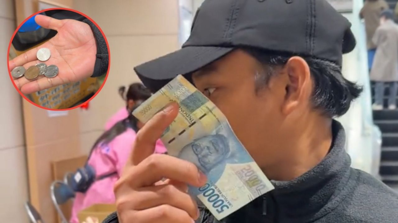 Tukar Uang Rupiah Kertas ke Yen, Cowok Ini Kaget Karena Hasilnya Jadi Uang Recehan Tukar Uang Rupiah Kertas ke Yen, Cowok Ini Kaget Karena Hasilnya Jadi Uang Recehan