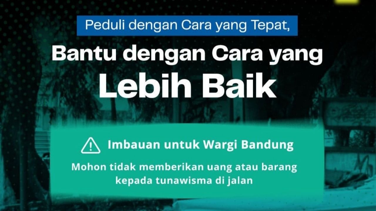 Pemkot Bandung Imbau Masyarakat untuk Tidak Berikan Uang atau Barang ke Tunawisma Pemkot Bandung Imbau Masyarakat untuk Tidak Berikan Uang atau Barang ke Tunawisma