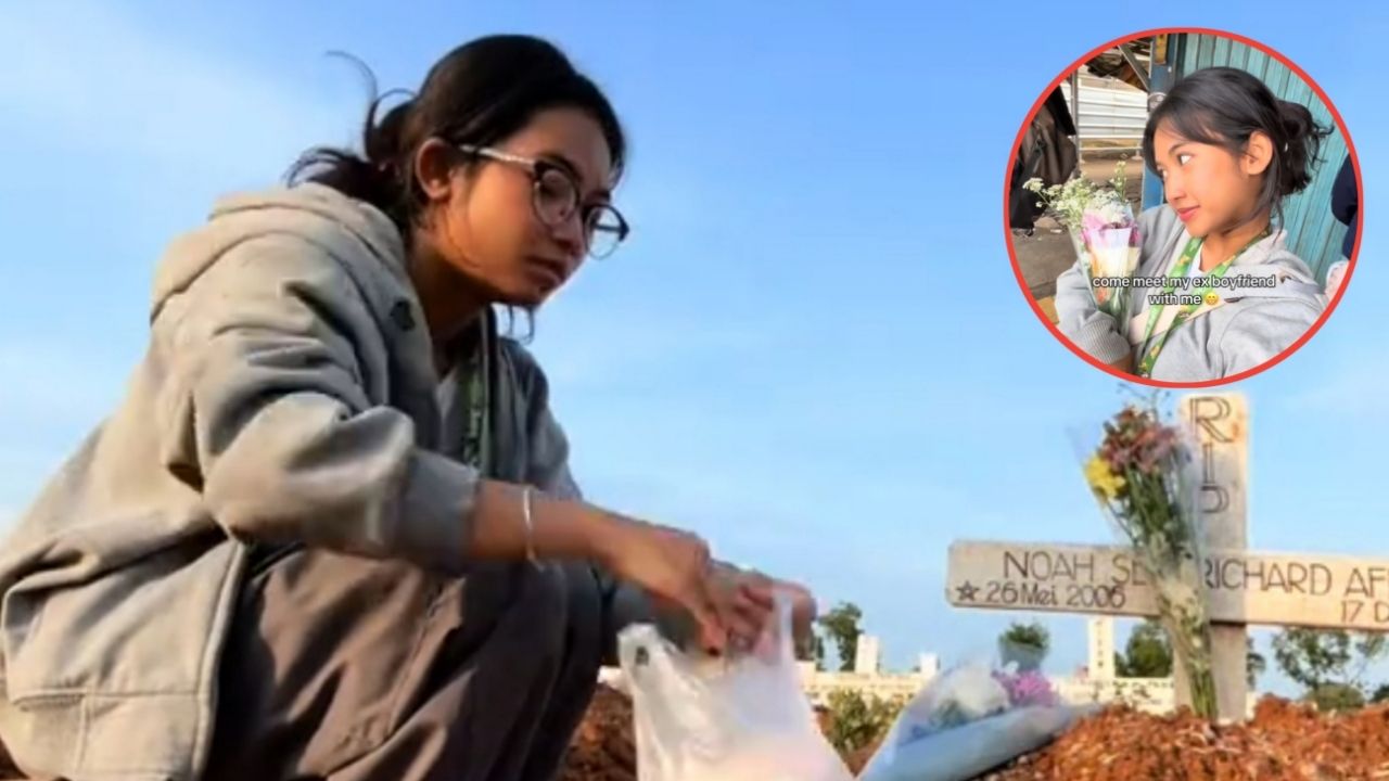 LDR Lintas Alam, Cewek Ini Kunjungi Makam Mantan Cowoknya yang Sudah Meninggal Dunia Jadi Sorotan Warganet LDR Lintas Alam, Cewek Ini Kunjungi Makam Mantan Cowoknya yang Sudah Meninggal Dunia Jadi Sorotan Warganet