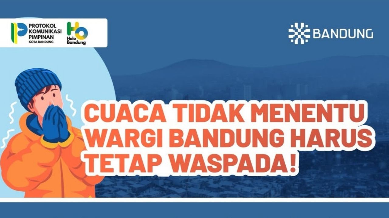 Cuaca Tidak Menentu, Pemkot Bandung Imbau Masyarakat Harus Tetap Waspada