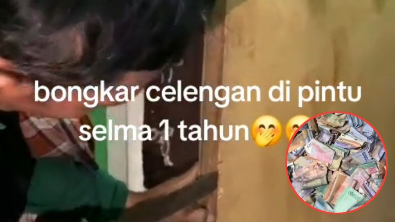 Simpan Uang Celengan di Dalam Pintu Selama Satu Tahun, Keluarga Ini Bongkar dan Isinya Bikin Kaget Simpan Uang Celengan di Dalam Pintu Selama Satu Tahun, Keluarga Ini Bongkar dan Isinya Bikin Kaget
