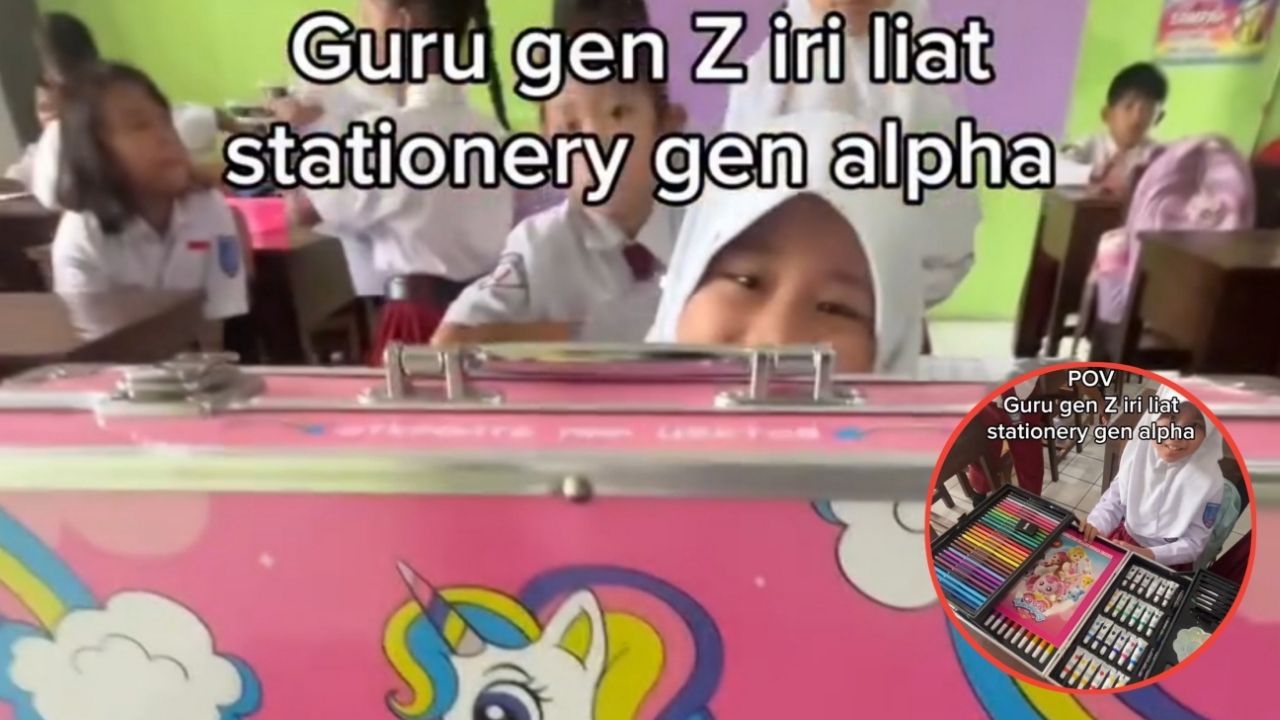 Momen Ketika Ibu Guru Gen Z Iri Lihat Isi Stationery Murid Bocil Gen Alpha, Isinya Lengkap Banget! Momen Ketika Ibu Guru Gen Z Iri Lihat Isi Stationery Murid Bocil Gen Alpha, Isinya Lengkap Banget!