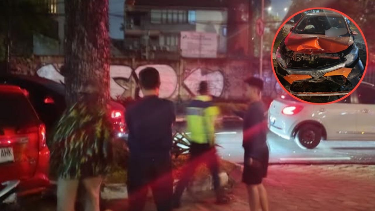 Kecelakaan Lalu Lintas Libatkan Dua Mobil di Jalan Cipaganti Kota Bandung, Diduga Karena Lawan Arus Kecelakaan Lalu Lintas Libatkan Dua Mobil di Jalan Cipaganti Kota Bandung, Diduga Karena Lawan Arus
