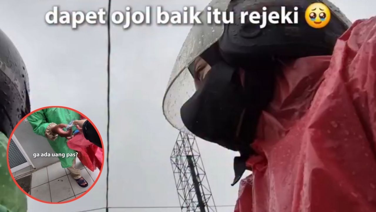 Susah Dapat Ojol Saat Hujan, Cewek Ini Dapat Driver yang Layani dengan Baik Meski Sibuk Susah Dapat Ojol Saat Hujan, Cewek Ini Dapat Driver yang Layani dengan Baik Meski Sibuk