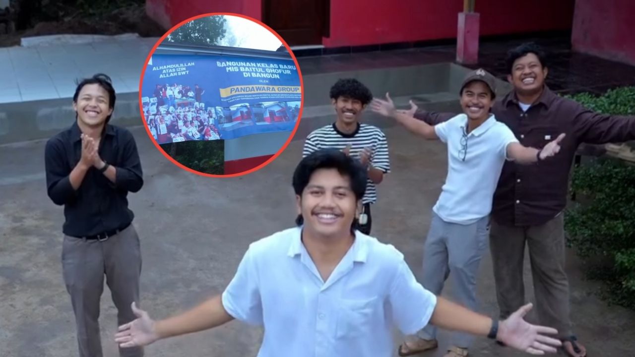 Akhirnya Sekolah yang Dibangun oleh Pandawara Group Selesai 100 Persen Akhirnya Sekolah yang Dibangun oleh Pandawara Group Selesai 100 Persen
