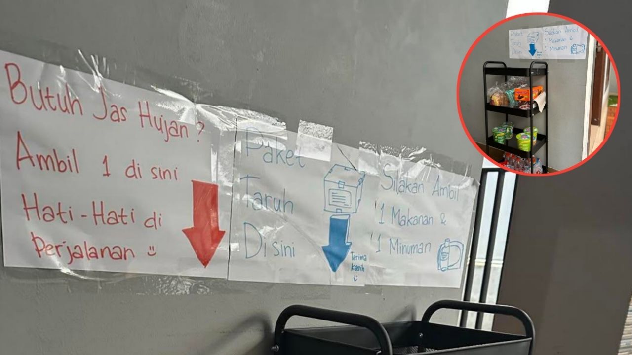 Mudahkan Urusan Orang Lain, Pasangan Suami Istri Ini Sepakat Sediakan Keranjang Paket Berisi Snack dan Minuman untuk Driver Ojol Mudahkan Urusan Orang Lain, Pasangan Suami Istri Ini Sepakat Sediakan Keranjang Paket Berisi Snack dan Minuman untuk Driver Ojol