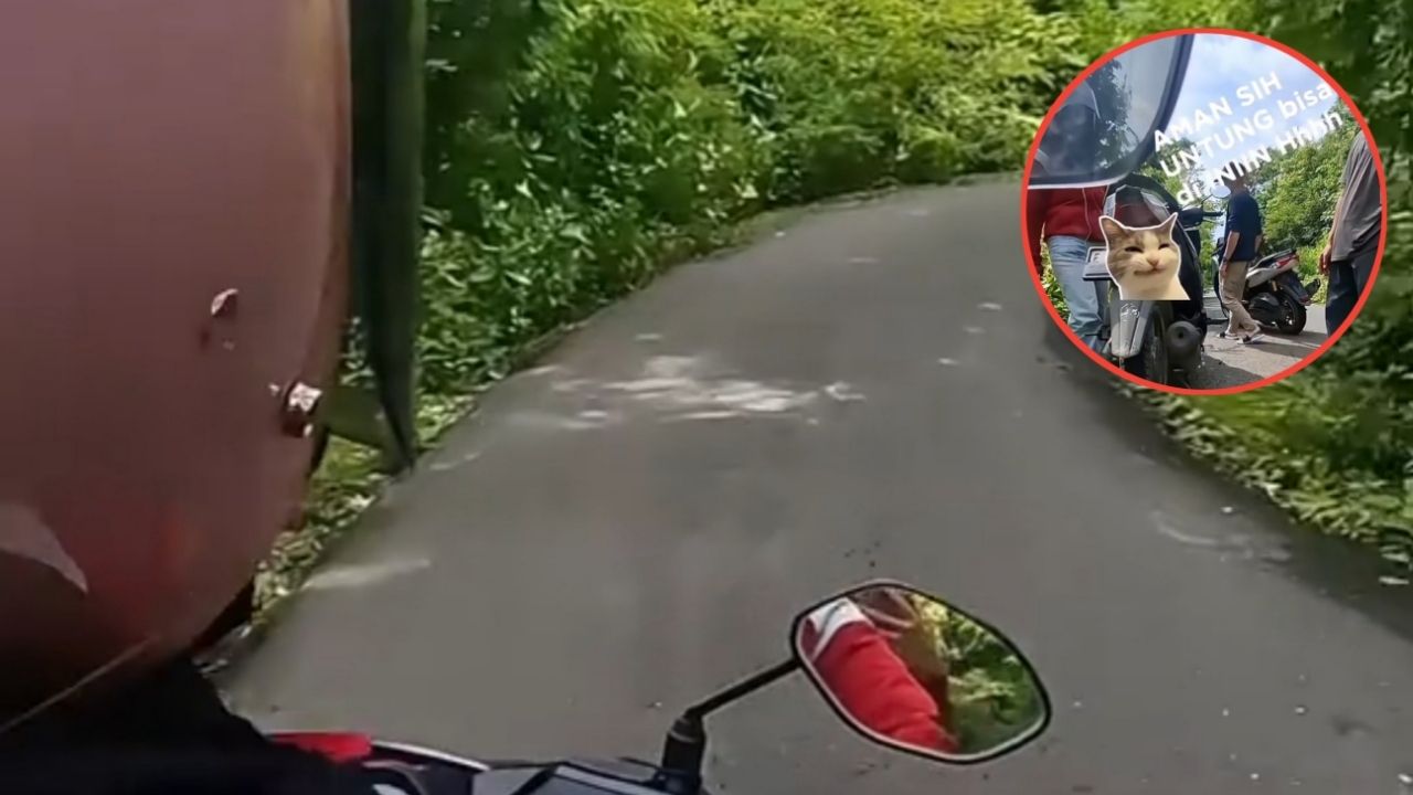 Bikin Deg-degan, Dua Cewek Ini Tak Sadar Remnya Blong Saat di Jalan Turunan Bikin Deg-degan, Dua Cewek Ini Tak Sadar Remnya Blong Saat di Jalan Turunan