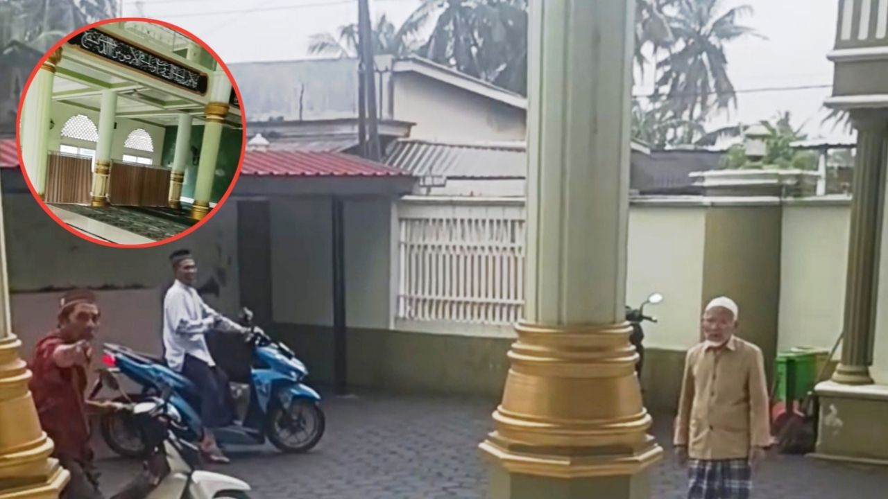 Momen Kocak Kurir Terkunci di Dalam Masjid, karena Pintu Dikunci oleh Marbot Momen Kocak Kurir Terkunci di Dalam Masjid, karena Pintu Dikunci oleh Marbot