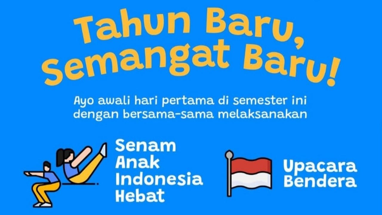 Kemendikdasmen Ajak Seluruh Satuan Pendidikan untuk Laksanakan Pagi Ceria dan Upacara Bendera pada Hari Pertama Semester Genap