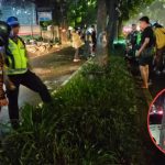 Pengendara Sepeda Motor Tabrak Pohon di Jalan Ibrahim Adjie Kiaracondong Hingga Meninggal Dunia di Tempat, Diduga Karena Mengantuk