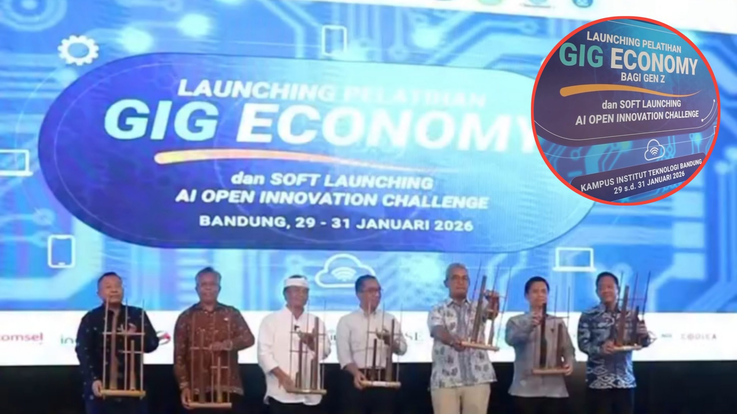 Pemkot Bandung Dukung Pengembangan Gig Economy, Motor Kebangkitan Ekonomi Baru (Instagram/@humas_bandung)