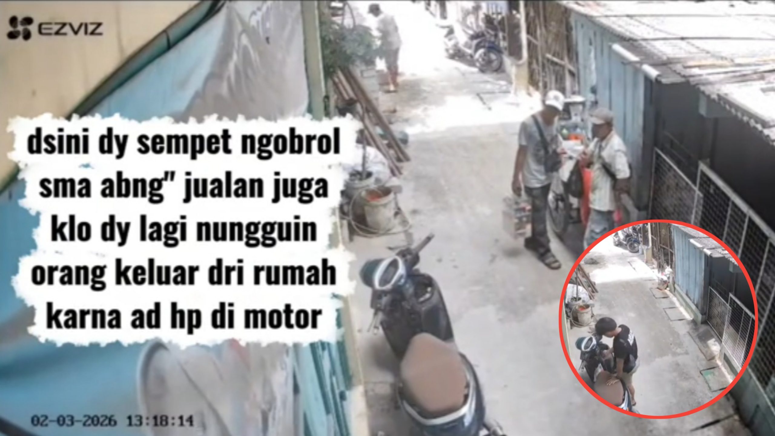 Tinggalkan HP iPhone 17 Promax di Dashboard Sepeda Motor, Untung Pedagang Baik Ini Tungguin (TikTok/@biepooh2)
